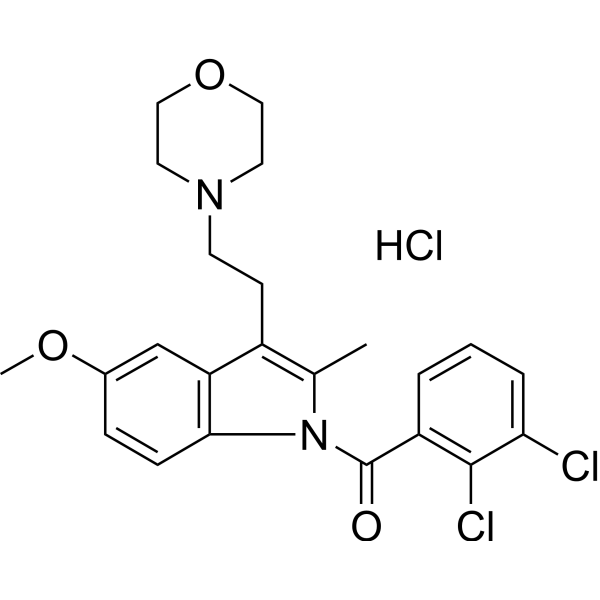 GW405833 hydrochloride Chemical Structure