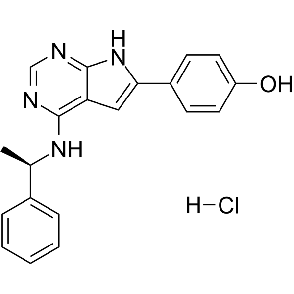 PKI-166 hydrochloride Chemical Structure