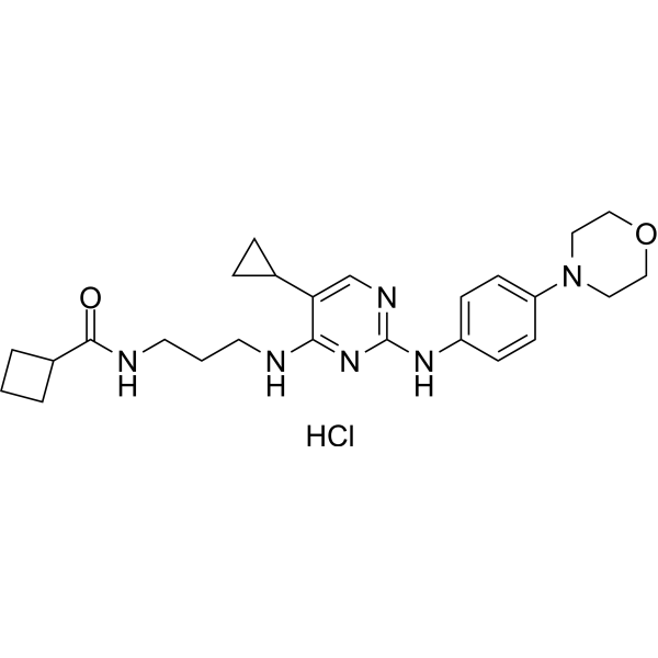 MRT 68601 hydrochloride Chemical Structure