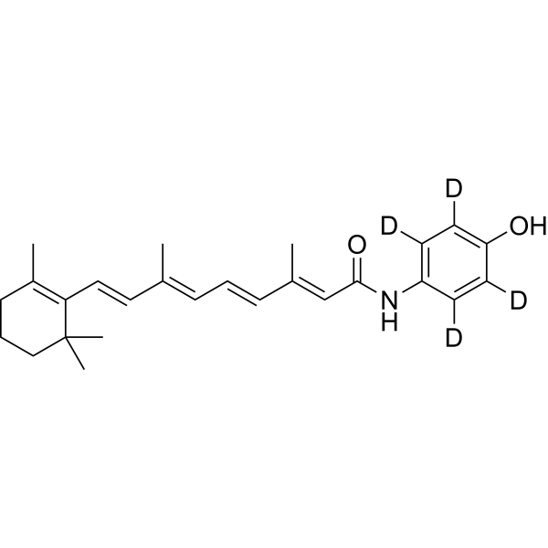 Fenretinide-d4 Chemical Structure