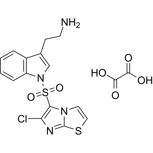 WAY-181187 oxalate Chemical Structure