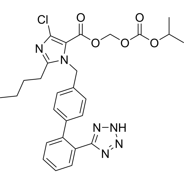 Allisartan isoproxil Chemische Struktur