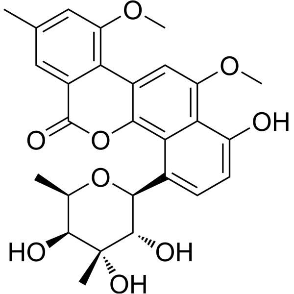 Chrysomycin B Chemical Structure