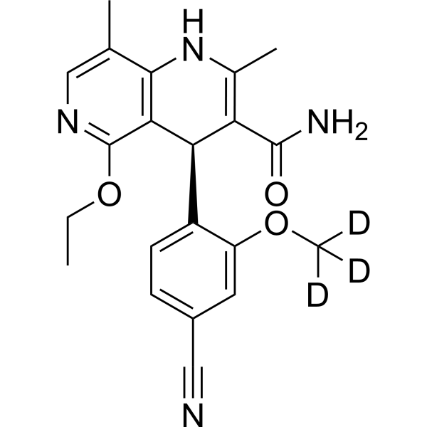 Finerenone-d<sub>3</sub> Chemical Structure