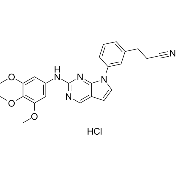 <em>Casein</em> <em>Kinase</em> <em>II</em> <em>Inhibitor</em> <em>IV</em> hydrochloride