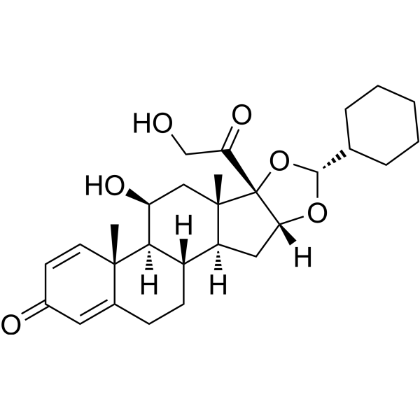 Desisobutyryl-ciclesonide (Standard) Chemical Structure