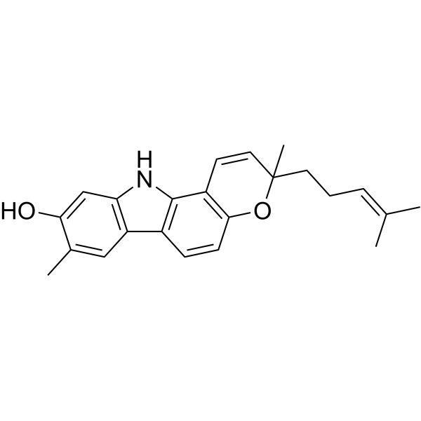 Isomahanine Chemical Structure