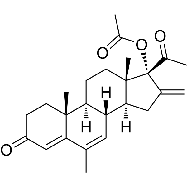 Melengestrol acetate (Standard) Chemical Structure