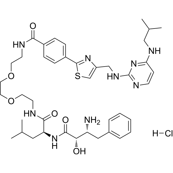 SNIPER(TACC3)-1 hydrochloride Chemical Structure