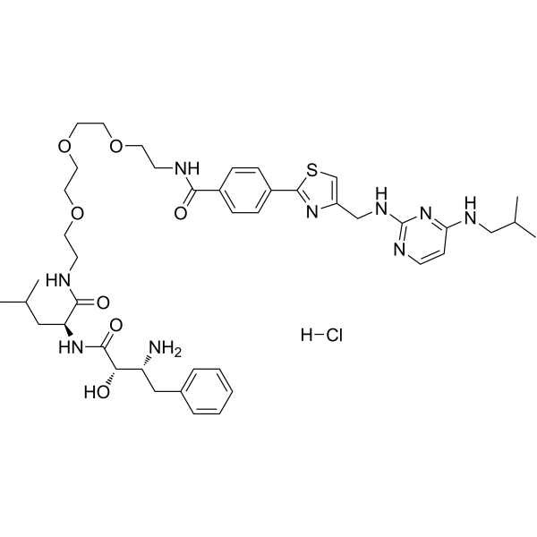 SNIPER(TACC3)-2 hydrochloride Chemical Structure