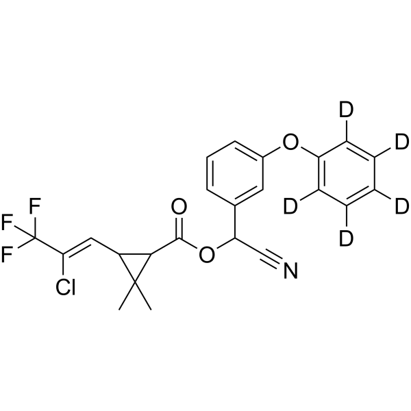 Cyhalothrin-d<sub>5</sub>