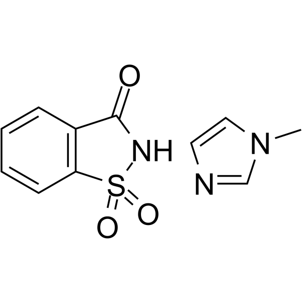 Saccharin <em>1</em>-methylimidazole
