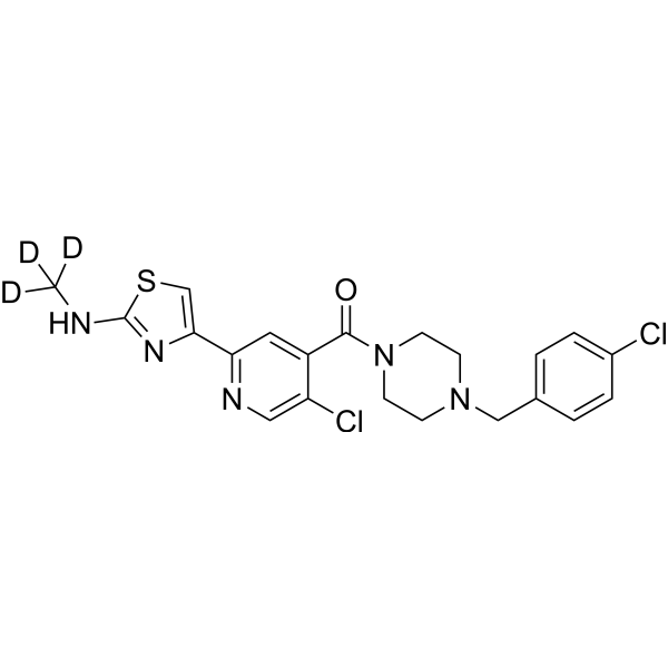 WNK-IN-11-d<sub>3</sub> Chemical Structure