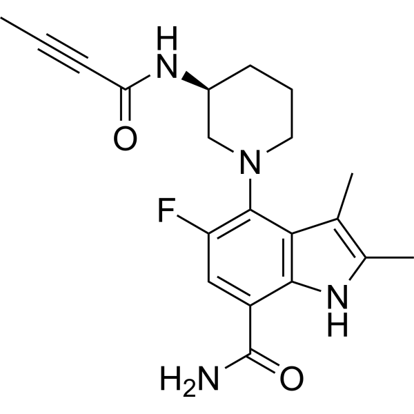 Branebrutinib Chemical Structure