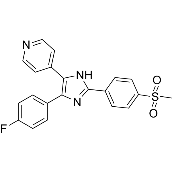SB 203580 sulfone Chemical Structure