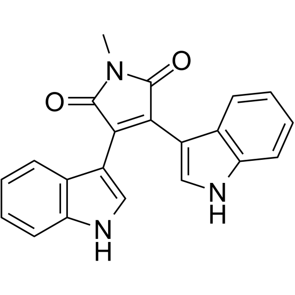 Bisindolylmaleimide V Chemical Structure