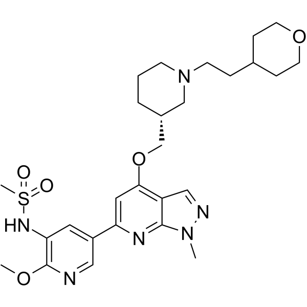 PI3Kdelta inhibitor 1 Chemical Structure