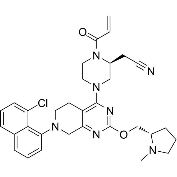 KRas G12C inhibitor 3 Chemical Structure