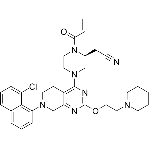 KRas G12C inhibitor 4 Chemical Structure