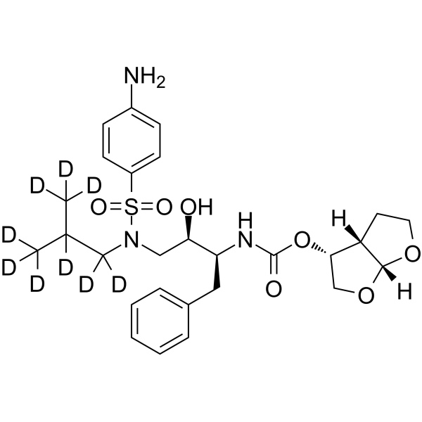 Darunavir-d9 Chemical Structure