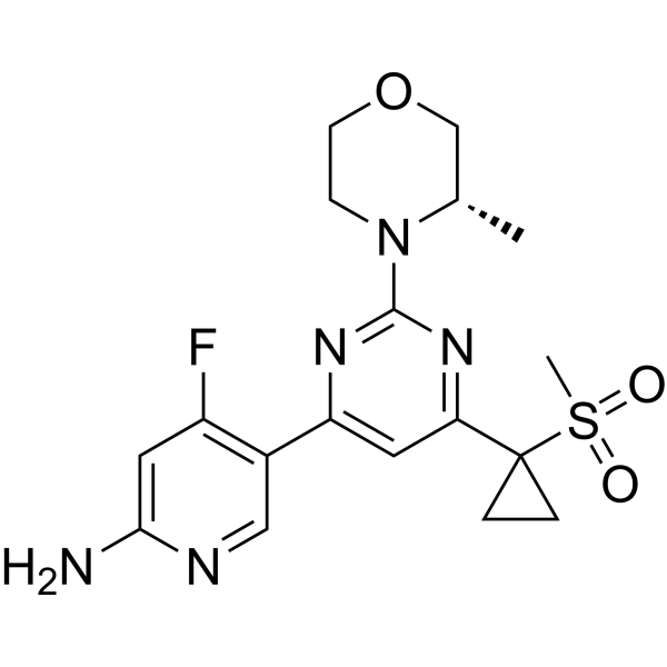 PI3K/mTOR Inhibitor-1 Chemical Structure