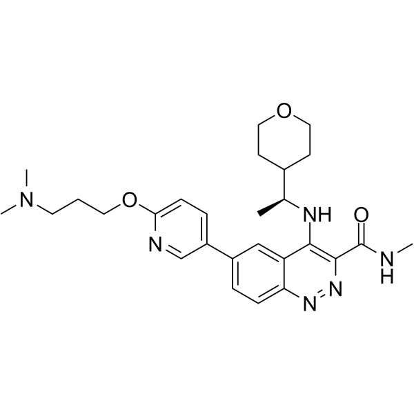 ATM Inhibitor-1 Chemical Structure