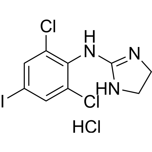 p-Iodoclonidine hydrochloride Chemical Structure