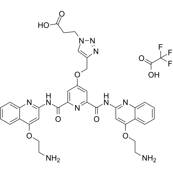 Carboxy <em>pyridostatin</em> trifluoroacetate salt