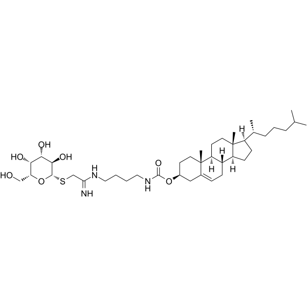 Gal-C4-Chol Chemical Structure