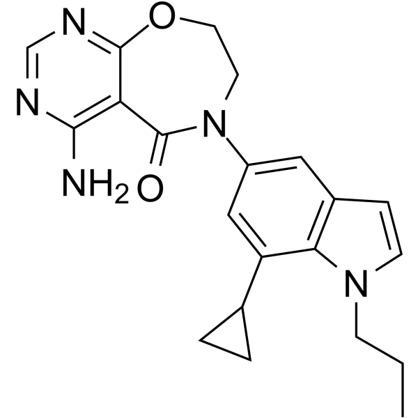 Diacylglycerol acyltransferase inhibitor-1 Chemical Structure