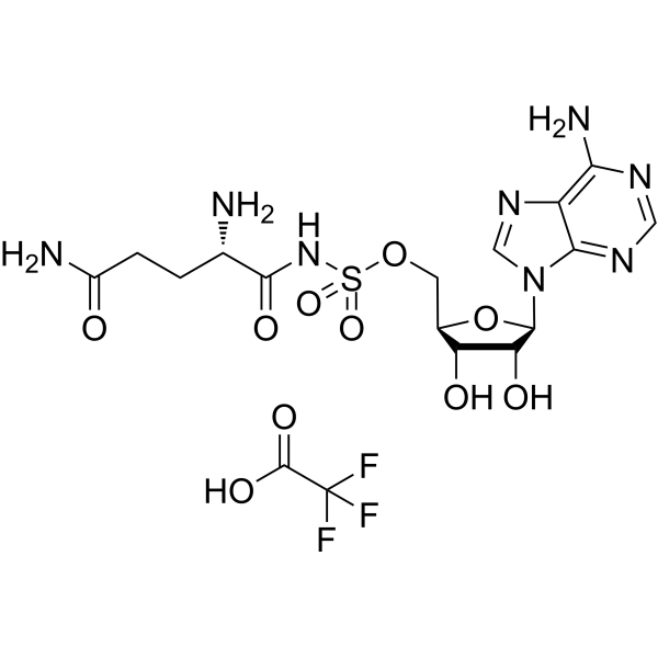 Gln-AMS TFA Chemical Structure