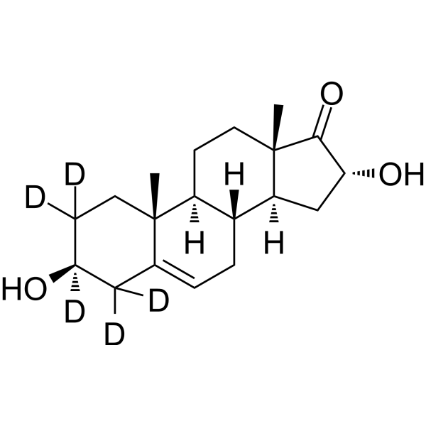 <em>16</em>α-Hydroxydehydroepiandrosterone-d5