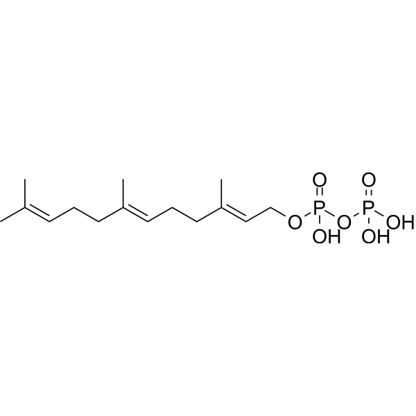 Farnesyl pyrophosphate Chemical Structure