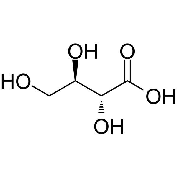 Erythronic acid Chemical Structure