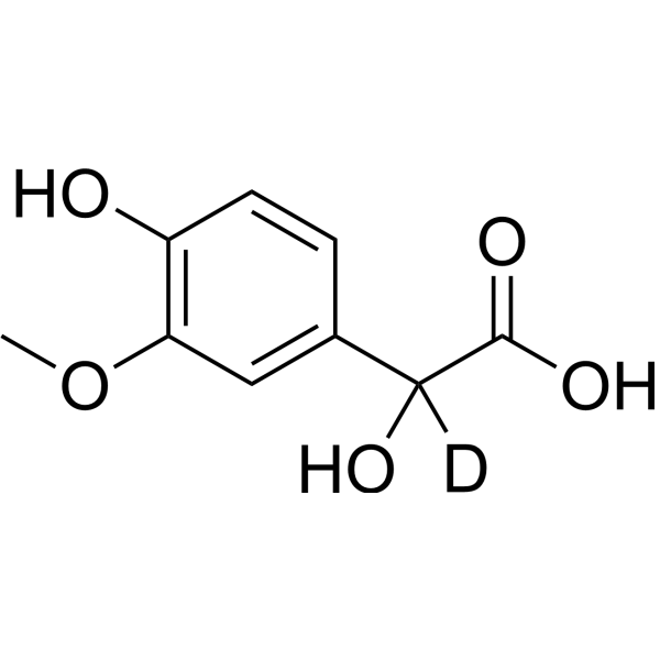 Vanillylmandelic acid-<em>d1</em>