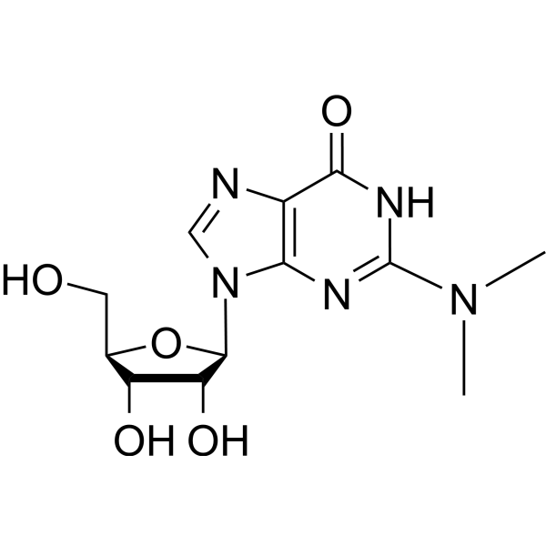 N2,N2-Dimethylguanosine Chemical Structure