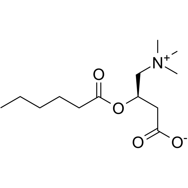 L-Hexanoylcarnitine Chemical Structure