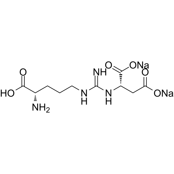 Argininosuccinic acid disodium Chemical Structure