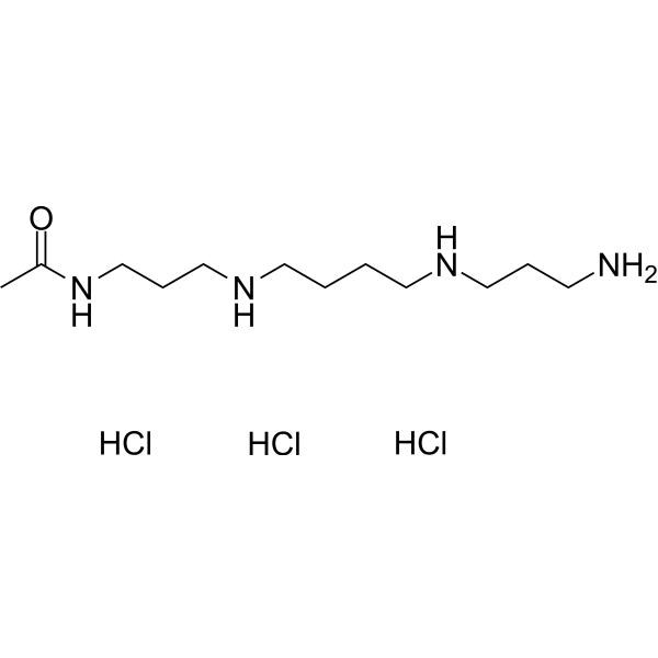 N1-Acetylspermine trihydrochloride Chemical Structure
