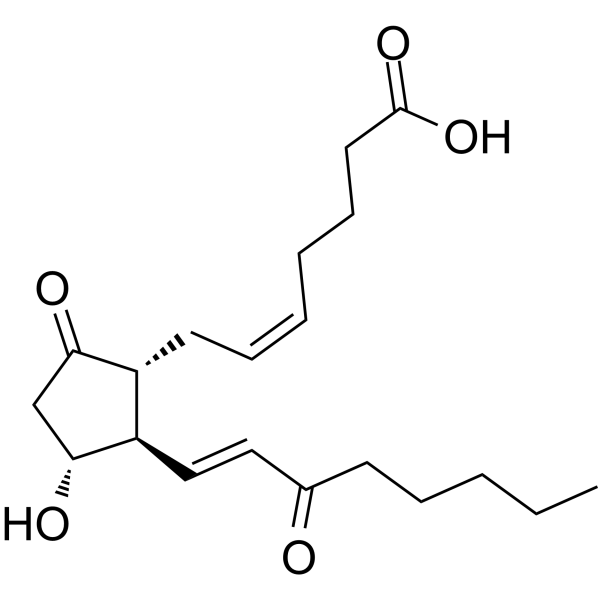 15-keto-Prostaglandin E2 Chemical Structure
