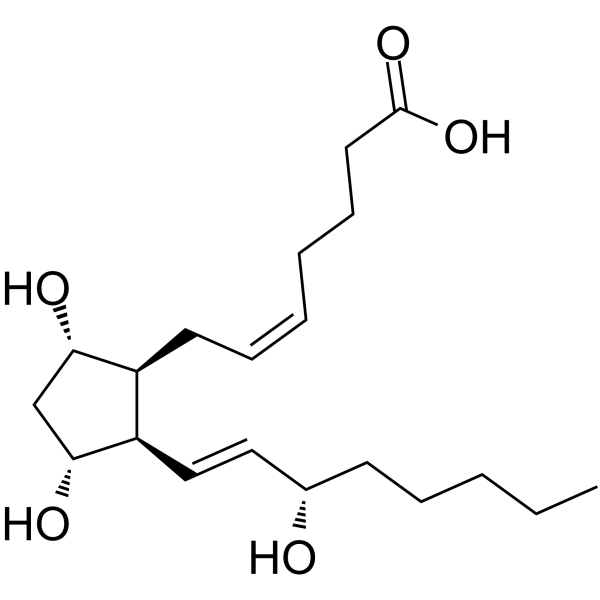 8-Isoprostaglandin F2α Chemical Structure