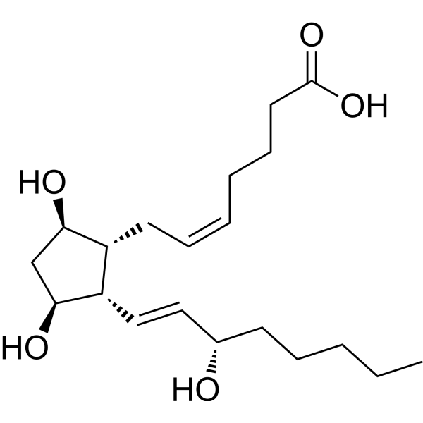 ent-8-Iso-15(S)-prostaglandin F2α Chemical Structure