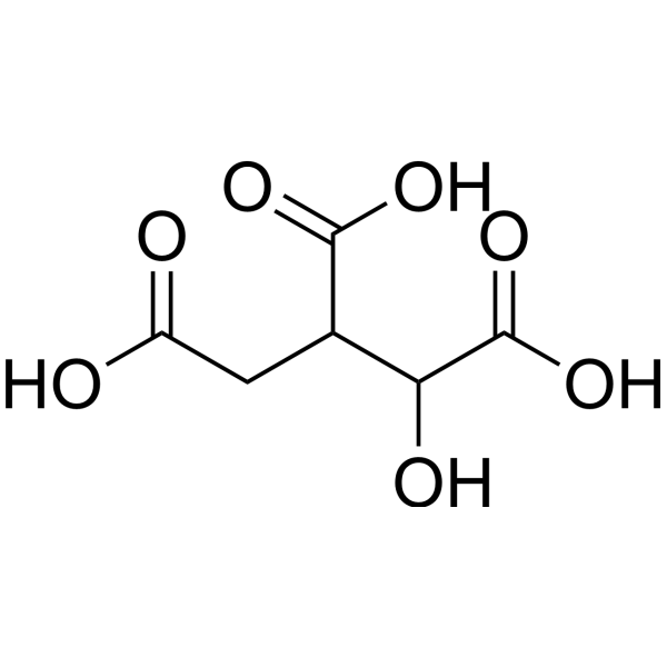Isocitric acid Chemical Structure