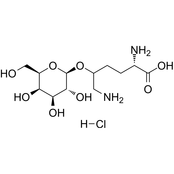 Galactosylhydroxylysine hydrochloride Chemical Structure