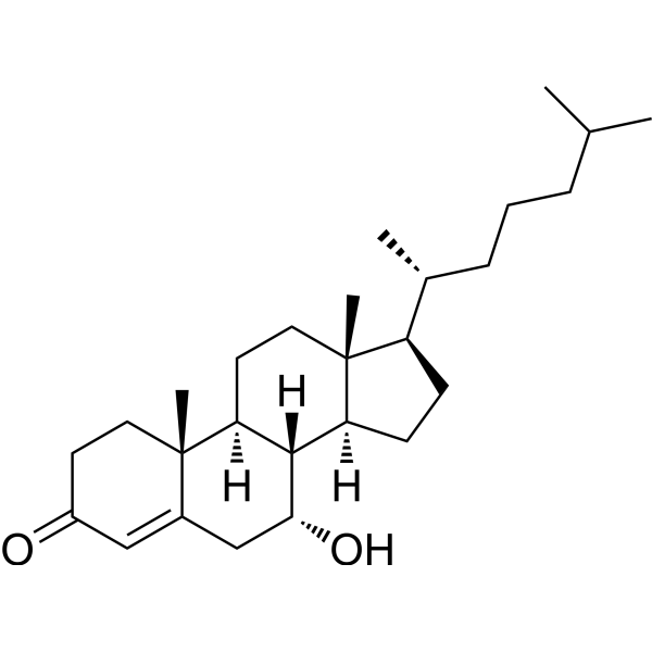 7α-Hydroxy-4-cholesten-3-one (Standard) Chemical Structure