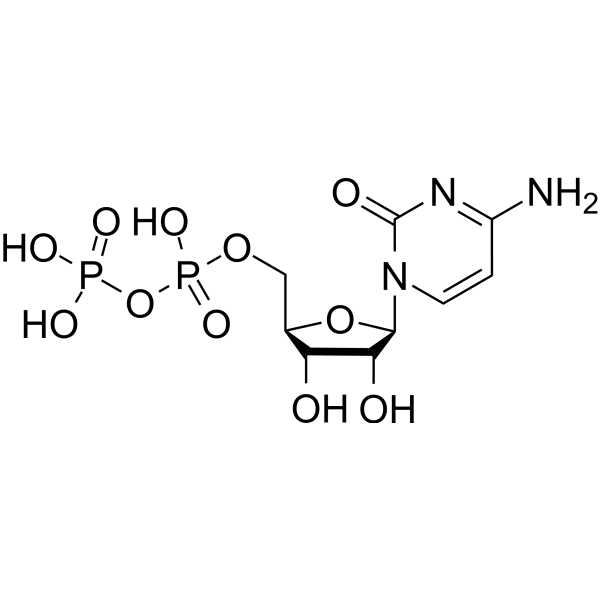 Cytidine 5'-diphosphate Chemical Structure