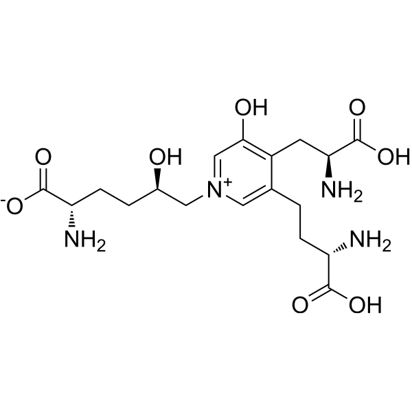 Pyridinoline Chemical Structure