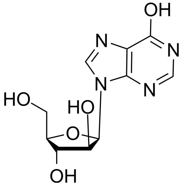 Arabinosylhypoxanthine Chemical Structure