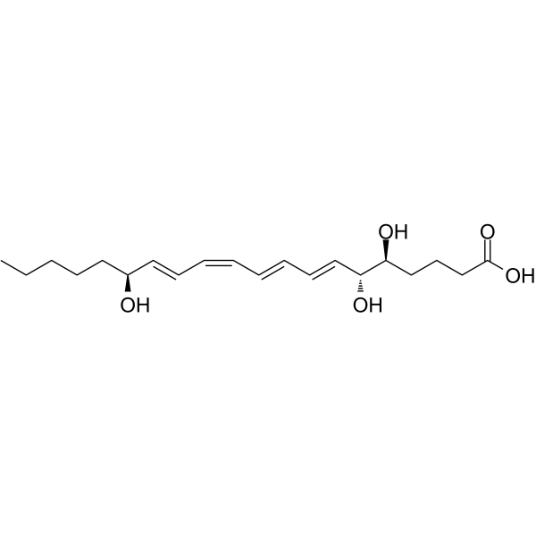 Lipoxin A4 Chemical Structure