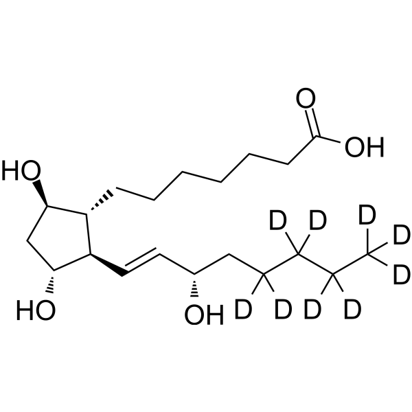 Prostaglandin F1β-d<sub>9</sub> Chemical Structure